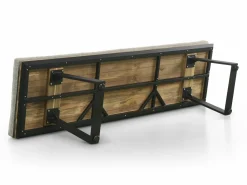 OUTDOOR Gartenbank braunschwarz