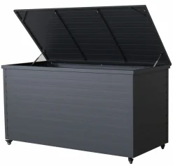 OUTDOOR Gartenbox Alu Anthrazit grau