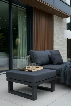 OUTDOOR Garten-Eckgarnitur braungrau