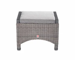 OUTDOOR Gartenhocker grau