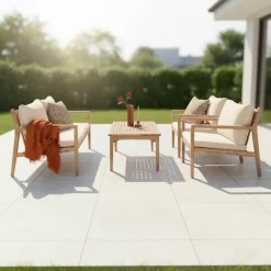 OUTDOOR Gartenlounge - Set schwarzgraubraun