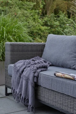 OUTDOOR Gartenlounge 2- Sitzer braungrau