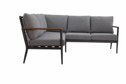 OUTDOOR Gartenlounge Eckset 3-teilig