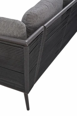 OUTDOOR Gartenlounge Eckset 3-teilig