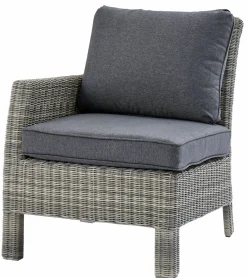 OUTDOOR Gartenlounge Element rechts grau