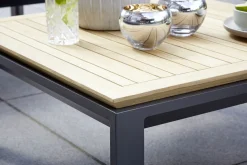 OUTDOOR Gartenlounge Outdoor Teakholz braungrau