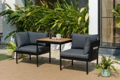 OUTDOOR Gartenlounge Set braun