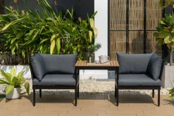 OUTDOOR Gartenlounge Set braun