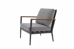 OUTDOOR Gartenlounge Set 4-teilig grau