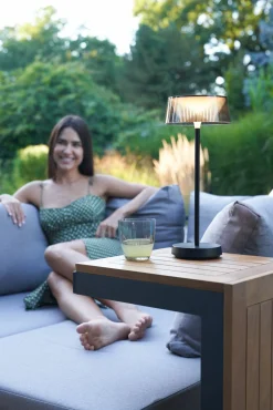 OUTDOOR Gartenlounge variabel stellbar braungrau