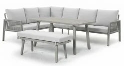 OUTDOOR Garten-Loungeset braunbeige