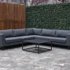 OUTDOOR Gartenmöbel Loungetisch schwarz