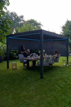 OUTDOOR Gartenpergola 3x4m Anthrazit grau