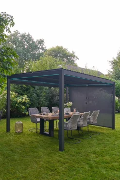 OUTDOOR Gartenpergola 3x4m Anthrazit grau