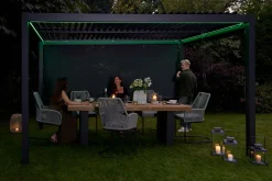 OUTDOOR Gartenpergola 3x4m Anthrazit grau
