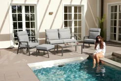 OUTDOOR Gartensessel Alu