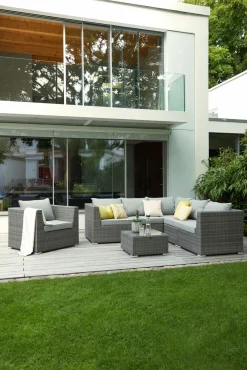 OUTDOOR Gartensessel Einzelelement grau