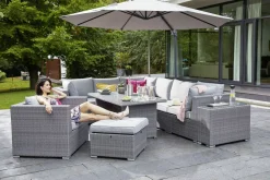 OUTDOOR Gartensessel grau