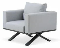 OUTDOOR Gartensessel grauweiß