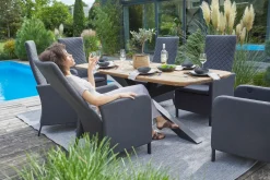 OUTDOOR Gartensessel Rückenverstellung