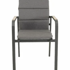 OUTDOOR Gartensessel stapelbar grau