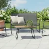 OUTDOOR Garten-Set 4 tlg. braungrau