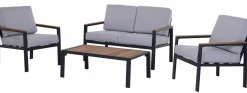 OUTDOOR Gartenset/Gartenlounge Alu