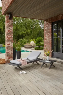 OUTDOOR Gartensofa Outdoor Lounge grau