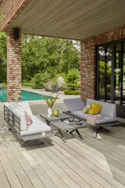 OUTDOOR Gartensofa Outdoor Lounge grau