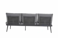 OUTDOOR Gartensofa rechts grau