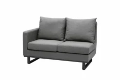 OUTDOOR Gartenspeiselounge Sunbrella grauschwarz