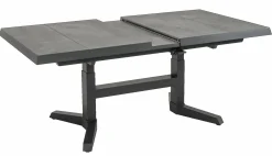OUTDOOR Gartentisch ausziehbar grau