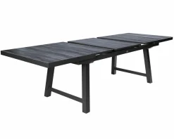 OUTDOOR Gartentisch ausziehbar Keramik grau