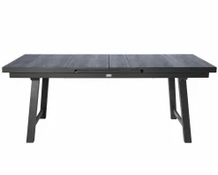 OUTDOOR Gartentisch ausziehbar Keramik grau