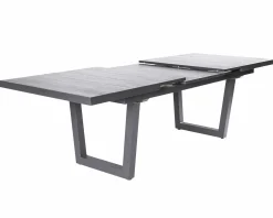 OUTDOOR Gartentisch ausziehbar Keramik grau