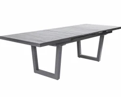 OUTDOOR Gartentisch ausziehbar Keramik grau