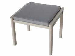 OUTDOOR Hocker graubeigebraun