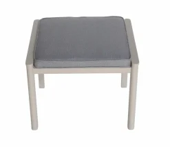 OUTDOOR Hocker graubeigebraun
