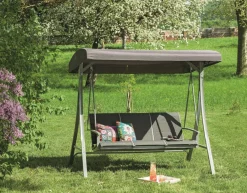 OUTDOOR Hollywoodschaukel grau