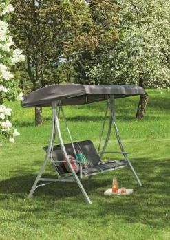 OUTDOOR Hollywoodschaukel grau