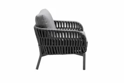 OUTDOOR Low Dining-Gartensessel grau