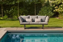 OUTDOOR Multifunktionssofa grau