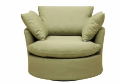 OUTDOOR Relaxsessel Sunbrella drehbar grün