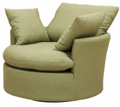 OUTDOOR Relaxsessel Sunbrella drehbar grün