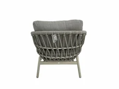 OUTDOOR Rope Garten Lounge Set 3 tlg. braungrau