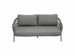 OUTDOOR Rope Garten Lounge Set 3 tlg. braungrau