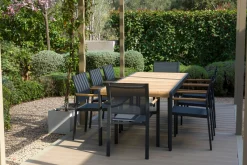 OUTDOOR Stapelstuhl braun