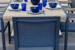 OUTDOOR Stapelstuhl braun