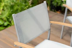 OUTDOOR Stapelstuhl weiß