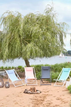 OUTDOOR Strandstuhl grau